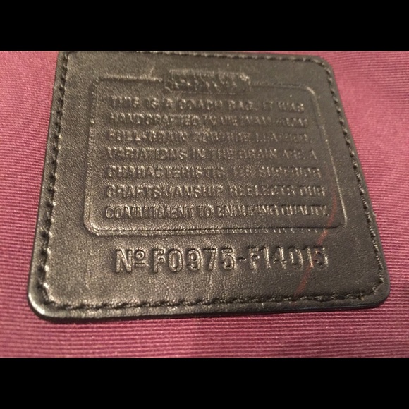 Coach purse black leather - Picture 8 of 8